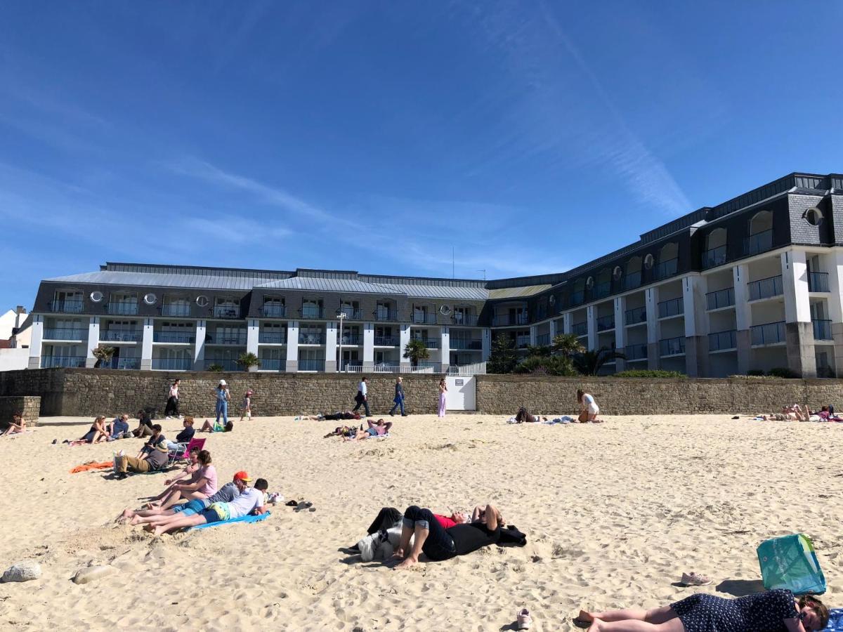 Tres Bel Appartement Vue Mer Avec Piscine Douarnenez Exterior photo